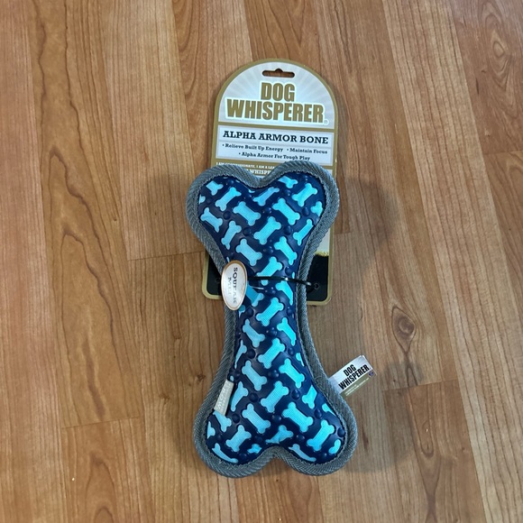 Dog Whisperer ~ Alpha Armor Bone ~ Dog Toy 9.5” - Picture 8 of 8